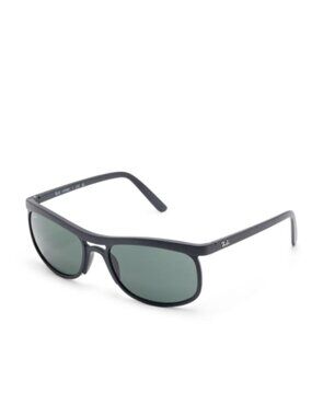 NEW RAY-BAN RB4452 Square Sunglasses – Sand Black Dark Green Lens 59-20